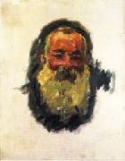 Claude Monet Self-Portrait oil